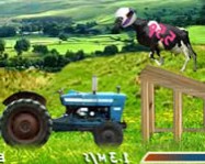 Evel Cownievel online traktoros játék