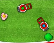 The Lawn Mower Game online traktoros játék