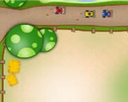 Christmas tractor race online